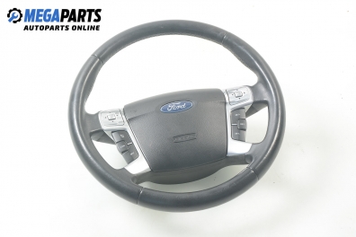 Multi functional steering wheel for Ford Mondeo Mk IV 1.8 TDCi, 125 hp, hatchback, 2008