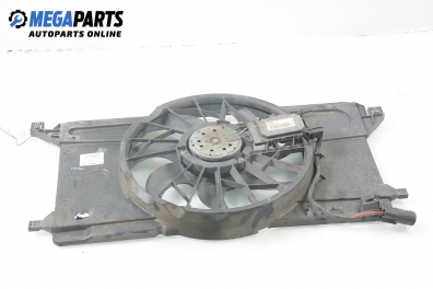 Radiator fan for Ford C-Max 2.0 TDCi, 136 hp, 2004