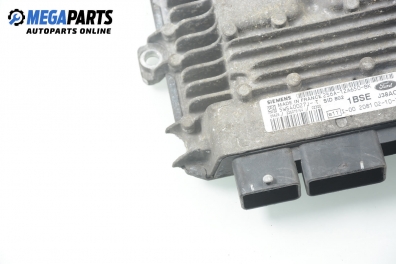 ECU for Ford Fiesta V 1.4 TDCi, 68 hp, 5 doors, 2007 № 2S6A-12650-BK