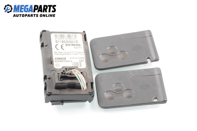 Cititor de card for Renault Megane II 1.9 dCi, 120 hp, hatchback, 5 uși, 2002 № 8200074331A 