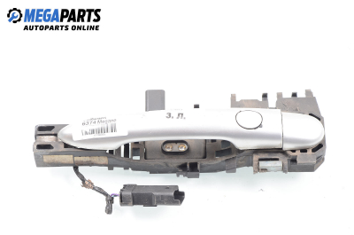 Mâner exterior for Renault Megane II 1.9 dCi, 120 hp, hatchback, 5 uși, 2002, position: stânga - spate