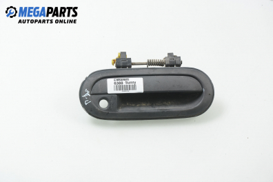 Outer handle for Nissan Sunny (B13, N14) 1.4, 75 hp, sedan, 1996, position: front - right