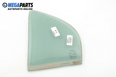 Door vent window for Toyota Avensis 2.0 TD, 90 hp, sedan, 1998, position: rear - left