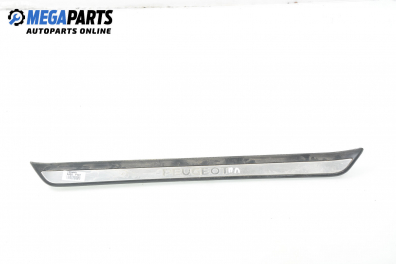 Door sill scuff for Peugeot 607 2.2 HDI, 133 hp, sedan automatic, 2000, position: front - left