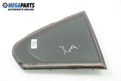 Door vent window for Peugeot 607 2.2 HDI, 133 hp, sedan automatic, 2000, position: rear - right