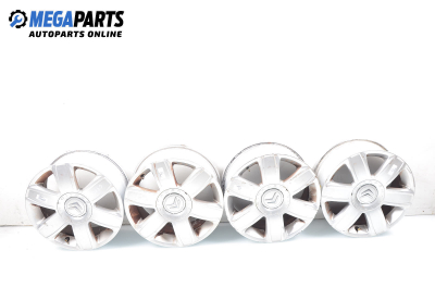 Alloy wheels for Citroen C4 (2004-2010) 16 inches, width 6.5 (The price is for the set)