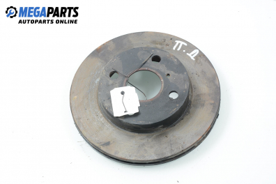 Brake disc for Toyota Yaris 1.0 16V, 68 hp, hatchback, 5 doors, 1999, position: front