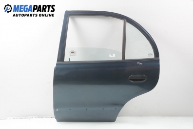 Tür for Hyundai Accent 1.3 12V, 84 hp, hecktür, 5 türen, 1998, position: links, rückseite