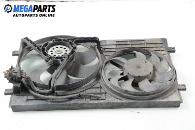 Cooling fans for Volkswagen Polo (9N/9N3) 1.2 12V, 64 hp, 3 doors, 2003