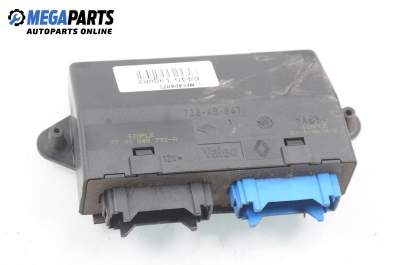 Central lock module for Renault Laguna I (B56; K56) 1.8, 90 hp, station wagon, 1998 № 77 00 845 792-A