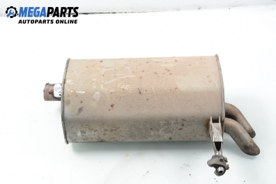 Rear muffler for Citroen C5 2.0 HDi, 136 hp, sedan, 2009