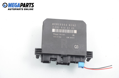 Door module for Mercedes-Benz C-Class 203 (W/S/CL) 2.2 CDI, 143 hp, station wagon automatic, 2003, position: rear - right № A 203 820 22 85