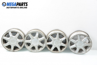 Alloy wheels for Volkswagen Vento (1991-1998) 14 inches, width 6, ET 45 (The price is for the set)