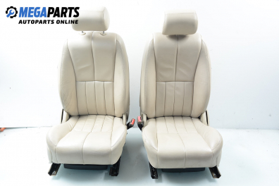 Scaune din piele for Jaguar S-Type 2.5 V6, 200 hp, sedan automatic, 2002