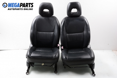 Leather seats for Toyota RAV4 (XA20) 2.0 4WD, 150 hp, 3 doors, 2002