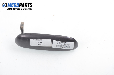 Mâner exterior for Ford Escort 1.6 16V, 90 hp, hatchback, 5 uși, 1996, position: stânga - spate