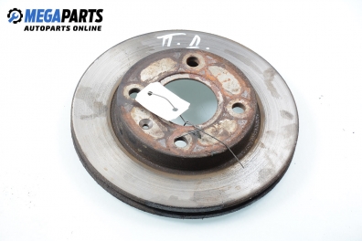 Brake disc for Ford Escort 1.6 16V, 90 hp, hatchback, 5 doors, 1996, position: front