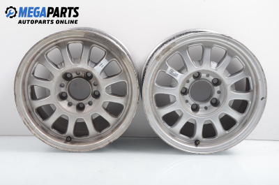 Alloy wheels for BMW 5 (E39) (1996-2004) 15 inches, width 7 (The price is for two pieces)