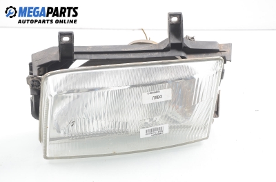 Headlight for Volkswagen Transporter 2.4 D, 78 hp, passenger, 1995, position: left Hella