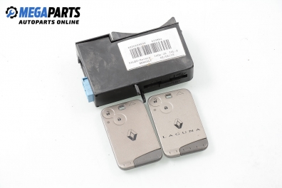 Card reader for Renault Laguna II (X74) 1.9 dCi, 120 hp, station wagon, 2004 № 82200224594