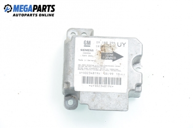 Airbag module for Opel Astra G 1.6, 75 hp, station wagon, 1999 № GM 09 180 799