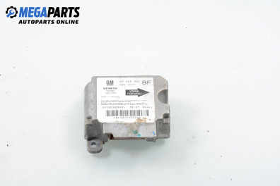Airbag module for Opel Astra G 1.4 16V, 90 hp, station wagon, 2002 № GM 09 229 302 BF