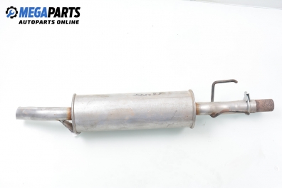 Muffler for Opel Tigra 1.4 16V, 90 hp, 1996