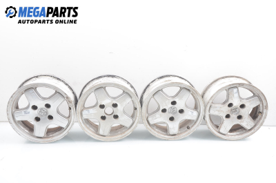 Alloy wheels for Peugeot 106 (1996-2000) 14 inches, width 5.5 (The price is for the set)