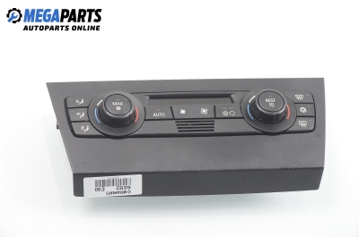 Air conditioning panel for BMW 3 (E90, E91, E92, E93) 2.0, 150 hp, sedan, 2005