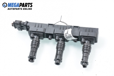 Ignition coil for Opel Corsa B 1.0 12V, 54 hp, 1997