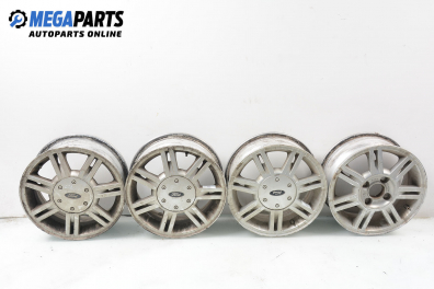 Alloy wheels for Ford Fiesta IV (1995-2002) 14 inches, width 5.5 (The price is for the set)