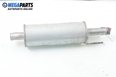 Muffler for Opel Astra F 1.4 Si, 82 hp, station wagon, 1992