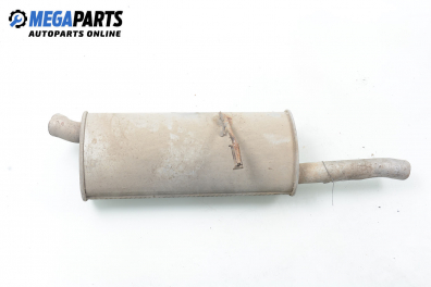 Muffler for Opel Astra F 1.4 Si, 82 hp, station wagon, 1992