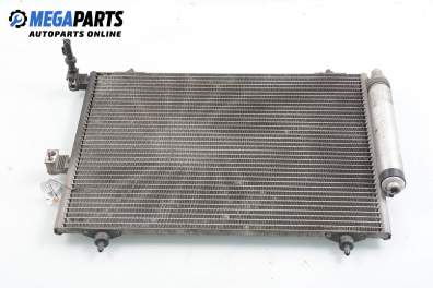 Air conditioning radiator for Peugeot 807 2.2 HDi, 128 hp, 2004