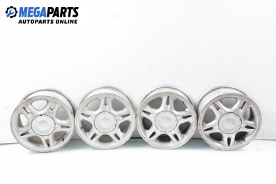 Alloy wheels for Renault Clio II (1998-2005) 14 inches, width 6 (The price is for the set)