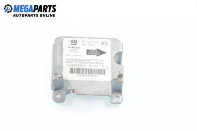 Airbag module for Opel Corsa B 1.0 12V, 54 hp, 1999 № GM 90 532 443 AG