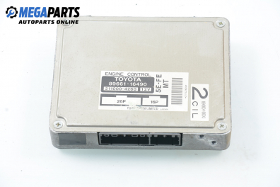 ECU for Toyota Paseo 1.5 16V, 90 hp, coupe, 1996 № 89661-16490