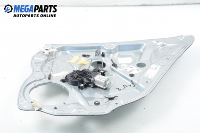 Macara electrică geam for Volkswagen Polo (9N/9N3) 1.4 12V, 80 hp, hatchback, 5 uși, 2008, position: dreaptă - spate
