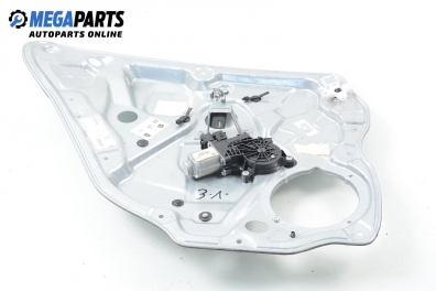 Macara electrică geam for Volkswagen Polo (9N/9N3) 1.4 12V, 80 hp, hatchback, 5 uși, 2008, position: stânga - spate