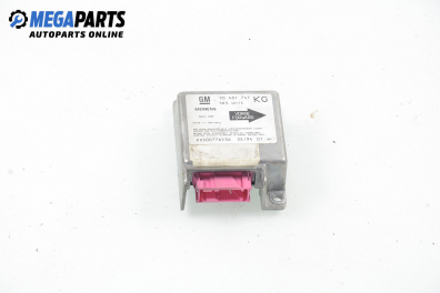 Airbag module for Opel Corsa B 1.4, 54 hp, 1993 № GM 90 481 747 