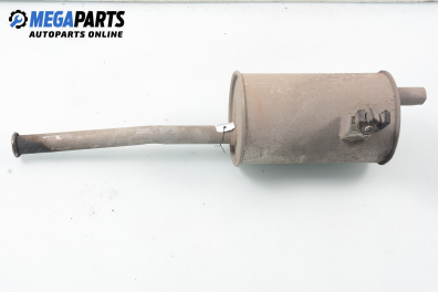 Rear muffler for Hyundai Pony 1.3, 69 hp, sedan, 1991