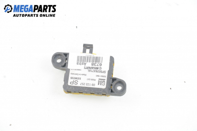 Sensor airbag for Opel Astra G 1.6 16V, 101 hp, combi, 1998 № GM 09 133 257