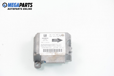 Airbag module for Opel Astra G 2.0 DI, 82 hp, station wagon, 2000 № GM 09 174 004