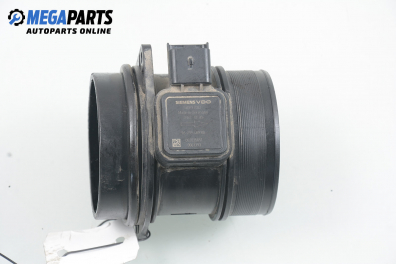 Air mass flow meter for Peugeot 407 2.0 HDi, 136 hp, station wagon, 2009 № Siemens 96 459 489 80