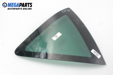 Vent window for Peugeot 407 2.0 HDi, 136 hp, station wagon, 2009, position: rear - left