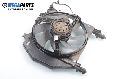 Radiator fan for Ford Fiesta IV 1.25 16V, 75 hp, 5 doors automatic, 1996