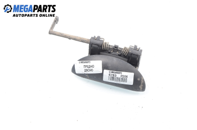 Outer handle for Peugeot 206 1.9 D, 69 hp, hatchback, 5 doors, 1999, position: front - right