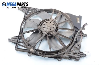 Ventilator radiator for Renault Clio II 1.9 dTi, 80 hp, 3 uși, 2000