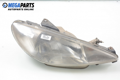 Far for Peugeot 206 1.9 D, 69 hp, 3 uși, 2000, position: dreapta