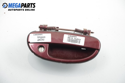 Außengriff for Daewoo Nubira 2.0 16V, 133 hp, sedan, 2000, position: rechts, vorderseite